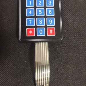 4x3 Membrane Keypad
