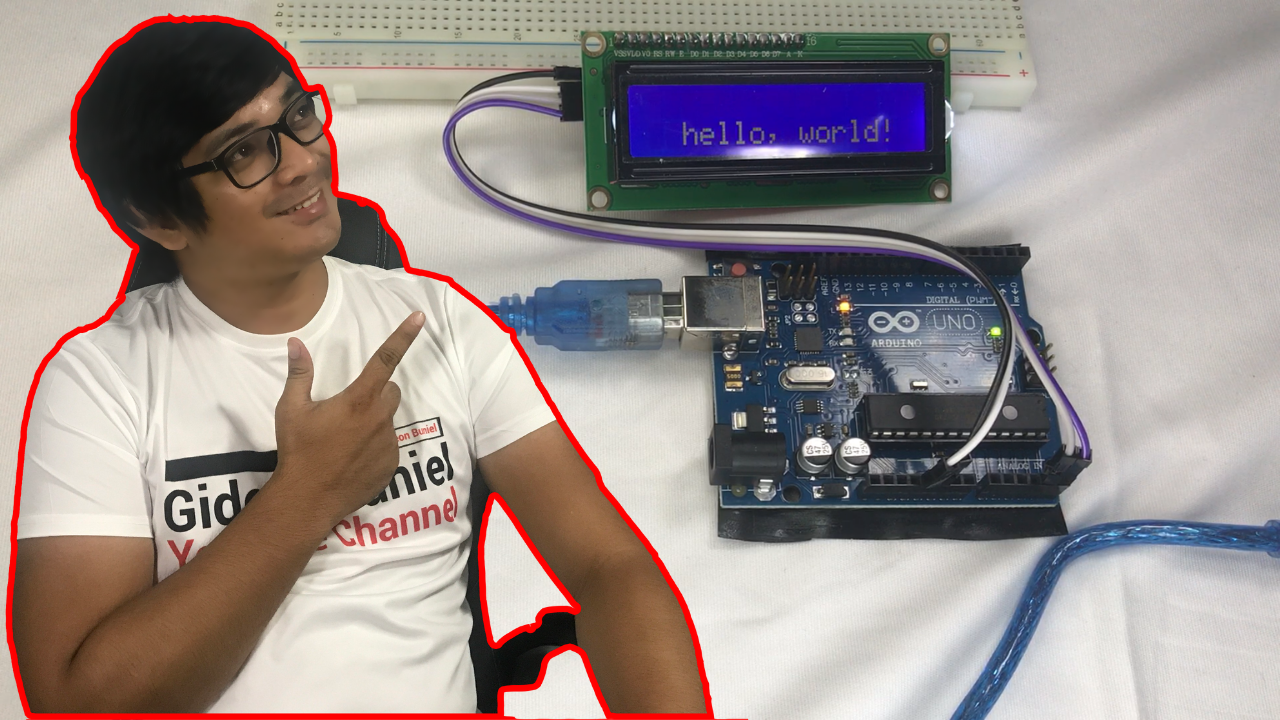 ARDUINO TUTORIAL FOR BEGINNERS LESSON 4: "HELLO WORLD" WITH 16X2 LCD WITH I2C MODULE AND ARDUINO UNO