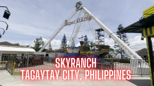 Sky Ranch Tagaytay in Tagaytay City, Philippines | Overlooking View of Taal Volcano