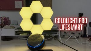 Cololight Pro of LifeSmart Initial Unboxing, Connection Test, and Alexa App Integration