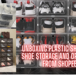 UNBOXING: Plastic Shoe Box | Shoe Storage and Organizer with Assembly and Finish Product from Shopee